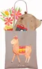 Mr. & Mrs. Panda Tote Bag Alpaka Stolz - Braun Pastell - Produktbild-Vorschau 3