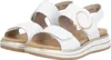 Remonte Damen Leder Sandale Klett Goldakzente D1J63, Produktbild-Vorschau 12