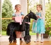 Cheval à roulettes inline Ponnie Ebony S avec une selle Voir les images du produit 2
