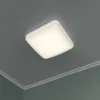 A square ceiling light with a glitter effect is mounted on a gray ceiling. Náhled obrázku produktu