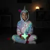 Detské pyžamo kigurumi, svietiaci jednorožec, veľkosti Náhľad obrázku produktu 8