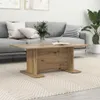 vidaXL Salontafel Artisan-Eik, 103,5 x 60 x 40 cm, Productafbeelding-voorbeeld 4