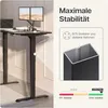 Desktronic HomePro Pied de bureau électrique réglable en Voir les images du produit 5