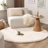 Volero - Tapis rond à poils longs - Comfy Supreme Crème - Ø Voir les images du produit 1