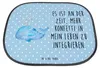 Mr. & Mrs. Panda Auto Sonnenschutz Wal Konfetti - Blau Produktbild-Vorschau 4