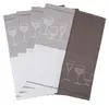 Geschirrtücher 4er Set, 50x70 cm, Halbleinen, braun Produktbild-Vorschau 1