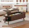 Sweiko salontafel, 120 x 50 x 39,5 cm, met verstelbare Productafbeelding-voorbeeld 13