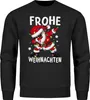 Sweatshirt Herren Weihnachtspullover Frohe Weihnachten Produktbild-Vorschau 2