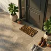 Tappetino per esterni Relaxdays in fibra di cocco, 60x40 Anteprima dell’immagine prodotto 2