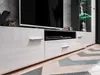 Modern living room with a TV and entertainment unit. Produktbild-Vorschau