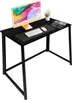 Ruhhy Składane Biurko 80x40 cm Czarny Styl Industrialny - Podgląd zdjęcia produktu 1