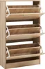 Schuhschrank 'Sykkylven' Schuhkipper mit 3 Klappen 103 x 60 Produktbild-Vorschau 5