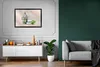 MuchoWow® MuchoWow® Gerahmtes Poster Buddha - Kopf - Fels Produktbild-Vorschau 6