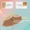 KOMFOTTEU 2.2M Sonnenschirm Hawaii, Strandschirm 30° Produktbild-Vorschau 4