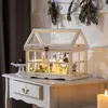 Mini-Gewächshaus Shabby 37x21x31cm – Terrarium Produktbild-Vorschau 3