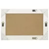 vidaXL Specchio da parete in stile barocco 60x40 cm Bianco Anteprima dell’immagine prodotto 2