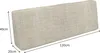 A beige cushion with dimensions indicated by text. Produktbild-Vorschau
