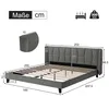 okwish Polsterbett 180*200 mit Lattenrost und Kopfteil, Produktbild-Vorschau 3