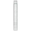 vidaXL Gabionen mit Hochbogen 7 Stk. 200x30x220/240cm Produktbild-Vorschau 5