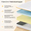 MULISOFT Topper 180x200cm H3/H4, Extra Dicker 7,5 cm Gel Produktbild-Vorschau 5