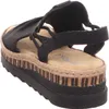Rieker Damen Keilsandalette Sandale Modeschuh schwarz 38 Produktbild-Vorschau 114