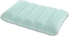 A light green inflatable pillow on a white background. Produktbild-Vorschau