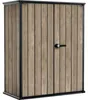 Keter Kunststoff Gartenschrank Signature Walnuss Alto 140 x Produktbild-Vorschau 16