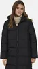 SOLO Cappotto lungo trapuntato con cappuccio e zip frontale Anteprima dell’immagine prodotto 8