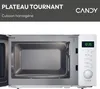 Candy Idea CMWA20SDLW Plaque de cuisson Solo Four à Voir les images du produit 13