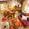 DIY-Weihnachts-Miniatur-Puppenhaus-Set: Realistisches Produktbild-Vorschau 4