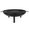 Springos® Garten-Feuerstelle aus Stahl – Feuerkorb 60 cm, Produktbild-Vorschau 2