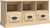 The Living Store TV-Schrank Sonoma-Eiche 100x35x50 cm Produktbild-Vorschau 3