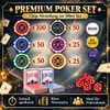 Poker Set Premium 300 Chips mit Metallkern (11,5g) – 6 Produktbild-Vorschau 4