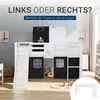 Postel Homestyle4u, patrová, 90x200 cm, s tobogánem, rošt, Náhled obrázku produktu 17