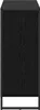 vidaXL Seitenschrank Schwarz Eichen-Optik 96,5 x 30 x 75 cm Produktbild-Vorschau 7