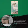 Wandbild Leinwand Bilder mit Uhr 30x60 Vögel Wild Tiere Produktbild-Vorschau 5