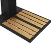 vidaXL Gartendusche Poly Rattan WPC Produktbild-Vorschau 4