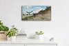Wandbild Leinwand Bilder mit Uhr Geräuschlos 60x30 Le Bord Produktbild-Vorschau 3