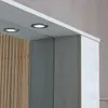 Mobile bagno a terra 105cm con 3 ante quercia bianco | Anteprima dell’immagine prodotto 6