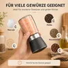 Salz und Pfeffermühle 2er Set aus Glas, Gewürzmühle mit Produktbild-Vorschau 2