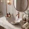 Rea Umywalka Nablatowa Flower Beige Podgląd zdjęcia produktu 6