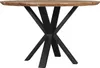 Runder Esstisch 120 cm Kimberly, Akazienholz naturfarben + Produktbild-Vorschau 3