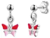 Scout Ohrhänger Schmetterling 262113100 Silber 925 Emaille Produktbild-Vorschau 5