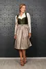 Traditionelles Dirndl Adele Grün Größe 42 Rocklänge 66cm Produktbild-Vorschau 9
