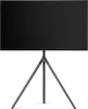 A black TV screen on a tripod stand. Anteprima dell’immagine prodotto