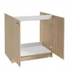 Stamar | Kuchenschrank, Sonoma, Eiche, 80 cm, Spüle, 2 Produktbild-Vorschau 3