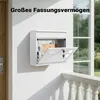 Wiltec Briefkasten V12 weiß 360 x 115 x 320 mm, Produktbild-Vorschau 7