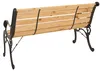 Gartenbank HWC-O25, Sitzbank Parkbank Holzbank 2-Sitzer, Produktbild-Vorschau 6