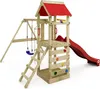 Spielturm Wickey FreeFlyer mit Schaukel und Rutsche in Rot Produktbild-Vorschau 2