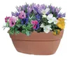 Jardinière - Ellittica - 80 x 46,5 x H 35 cm - Marron Voir les images du produit 2